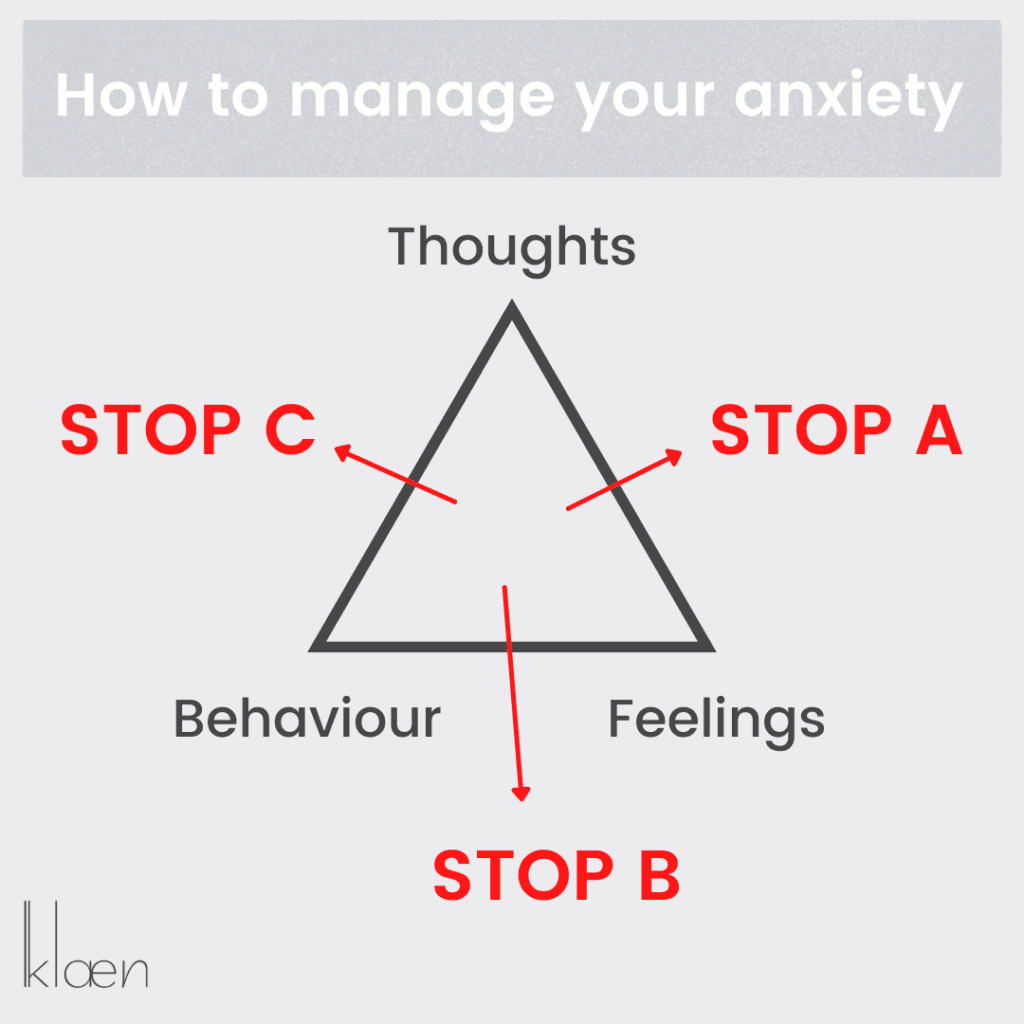 How to STOP  and cope with intense anxiety